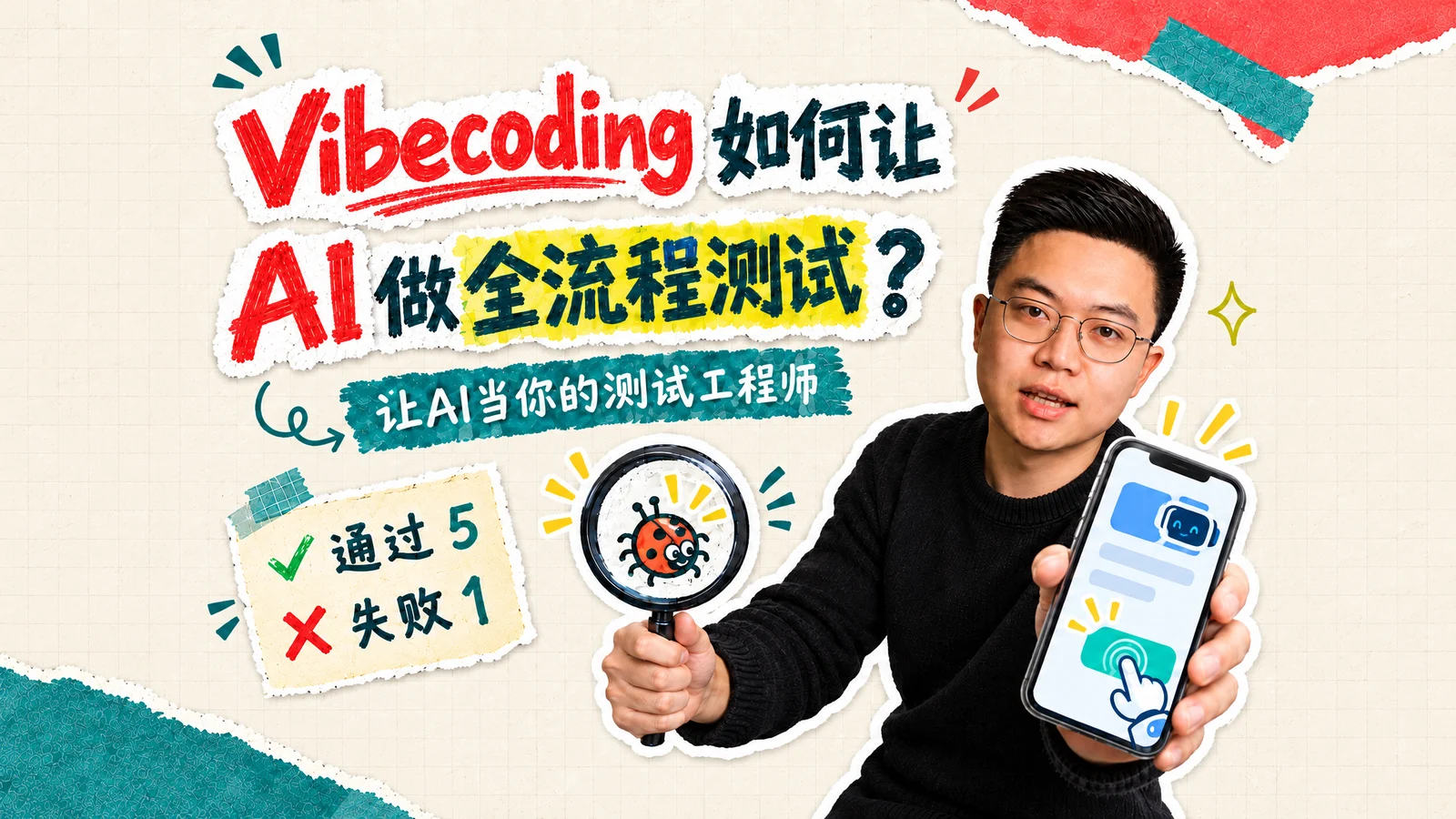 视频封面：Vibe Coding 时，让 AI 把产品完整测一遍