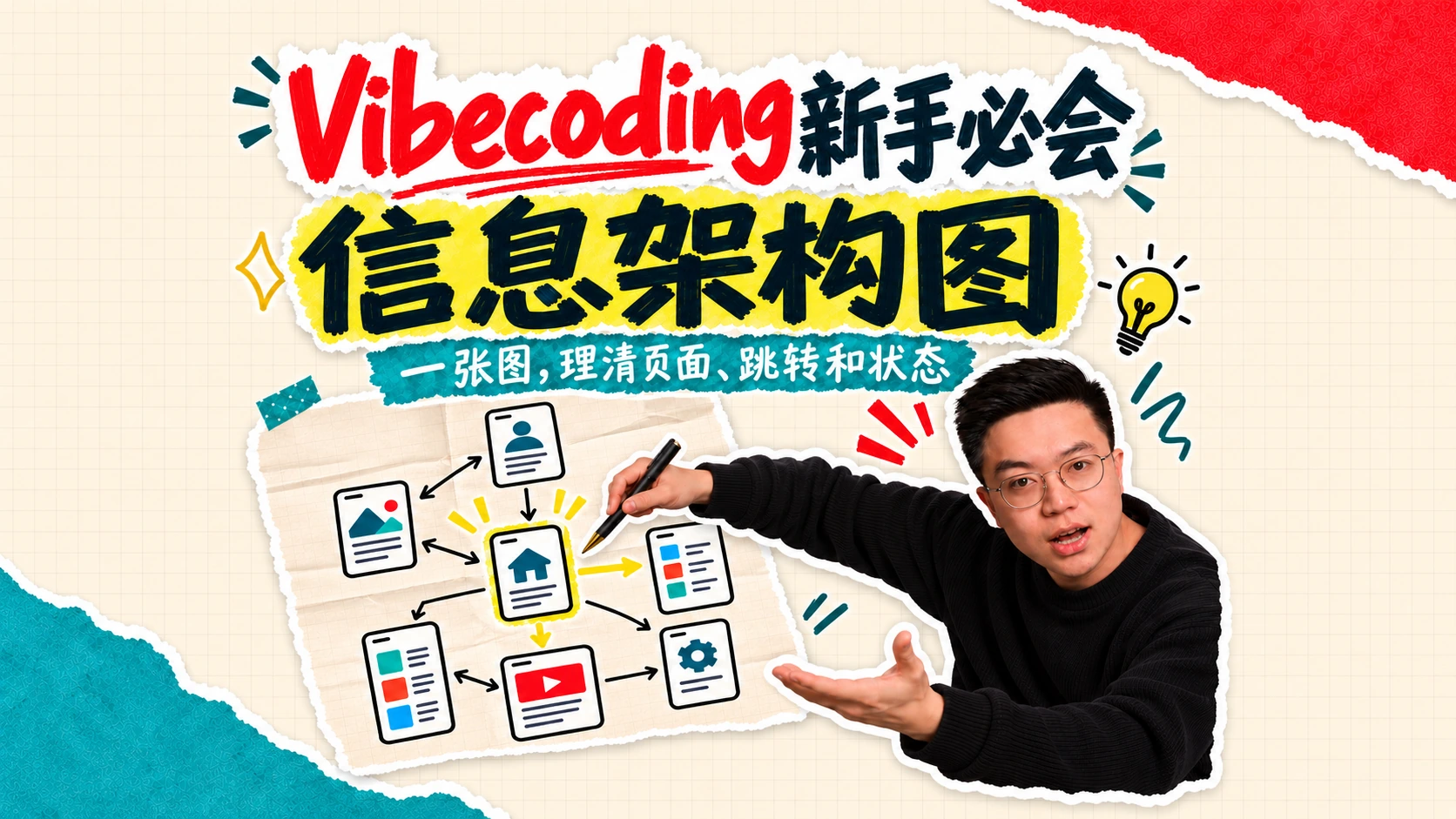 Vibe Coding 做 App：先让 AI 画一张信息架构图