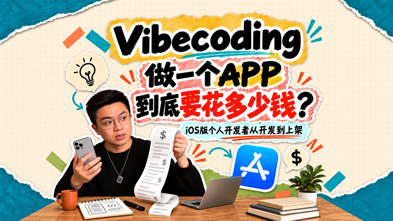 Vibe Coding 做 iOS 应用：上架 App Store 到底要花多少钱